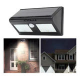 Lampara Solar Led Luminaria Sensor Movimiento 4w Recargable