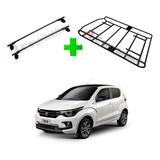 Barra Porta Equipaje Fiat Mobi Easy + Parrilla Dk