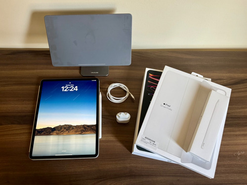 iPad Pro M2 12.9  512 + Apple Pencil + Smart Folio + Stand