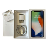 Caixa Vazia iPhone X Silver 64 Gb Com Acessórios Novos