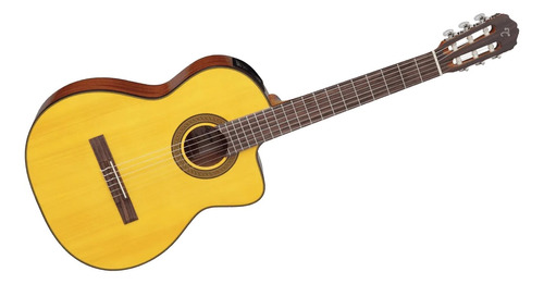 Guitarra Clásica Takamine Gc3ce Para Diestros Natural Brillante