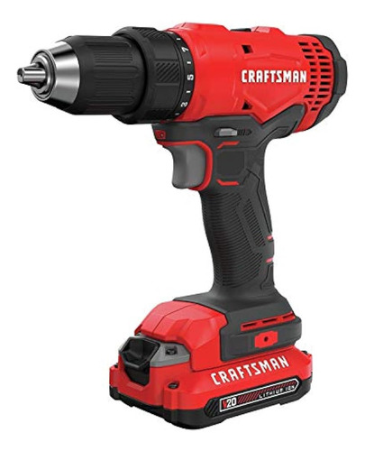 Kit De Taladro / Destornillador Inalámbrico Craftsman V20 (c