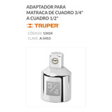 Adaptador 3/4' H X 1/2' M Para Mecánica Automotriz Truper