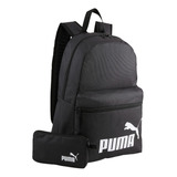 Mochila Puma Phase Backpack Set Negra