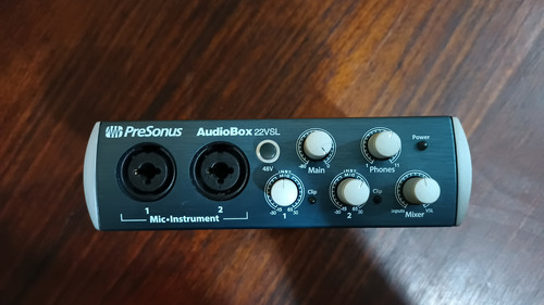 Interfaz De Audio Presonus Audiobox 22vsl + Microfono