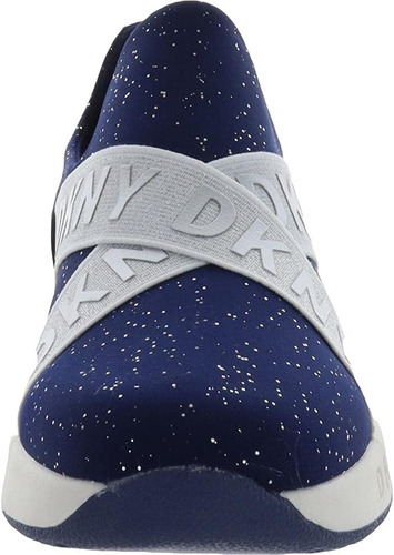 Tenis Dkny Originales Y Nuevos Maddie Stretch Navy Glitter