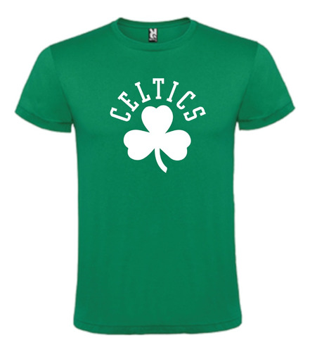 Polera Estampada Celtics, Logo, Basquet, Nba Romanosmodas