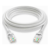 Cable De Red Ethernet Utp P/ Interior Cat6e Rj45 15m Blanco