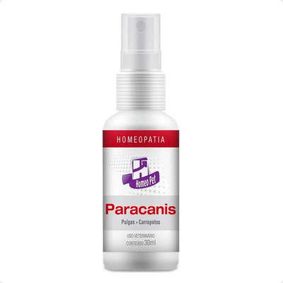 Paracanis Controle De Parasitas Homeopet 30ml