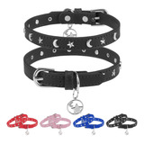 Dillybud Collar De Cuero Para Perros Pequeños Y Medianos, Co