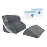 4 Almohadas Ortopedica 4 Kit Post Cirugía, Relajante Espalda