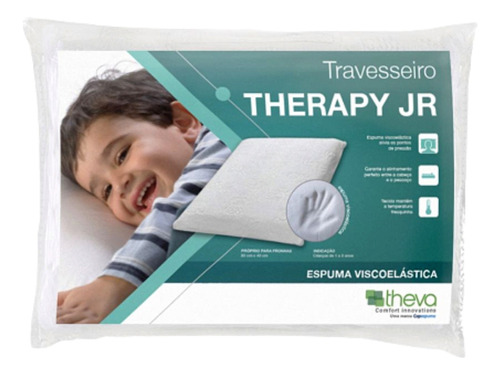 Travesseiro Theva Therapy Junior 30 X 40 - Copespuma Cor