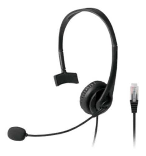 Headphone Para Telemarketing Rj09 Multilaser Haste Adaptavel