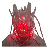 Máscara Cyberpunk De Pipe Dreadlocks For Cosplay, Máscara E