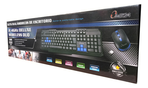 Combo Inalámbrico Teclado Y Mouse Omega Km2800w 