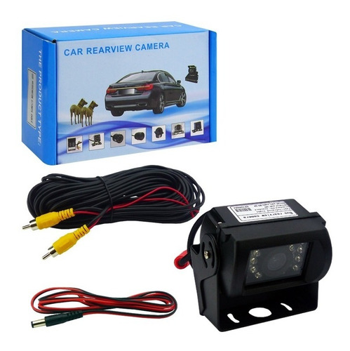 Cámara Retroceso Sobrepuesta Camión-bus 12-24volt+cable 15mt