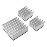 Pack 3 Disipador Aluminio Adhesivo Para Raspberry [ Max ]