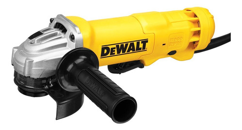 Esmeriladora Amoladora Angular 4½' Uso Rudo Dewalt Dwe4212b3 Color Amarillo