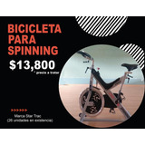 Bicicleta Para Spinning De Gimnasio Marca Star Trac