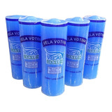 Vela 7 Dias Azul Claro Votiva 250g ( 5 Unidades) Promoção