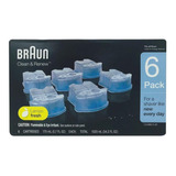 Refil De Limpeza Braun Clean & Renew Refill  6 Pack