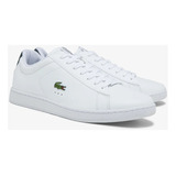 Tenis Lacoste Carnaby Evo White Dark Para Hombre