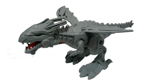 Dinossauro Tiranossauro Rex Robô Emite Luzes Som E Anda