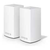 Sistema Wi-fi Smart Linksys Velop Dual Band Ac2600 Pack X 2