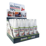 Álcool Isopropílico 70% Implastec 60ml - Caixa 20 Pcs