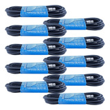 10 pack 3pin 20 ft Pie Xlr Macho A Hembra Cable De Microfono