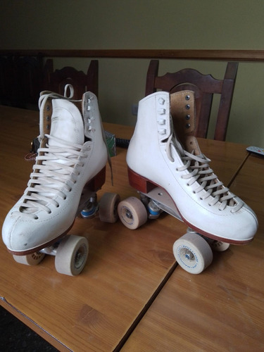 Patines Profesionales Disciplina Escuela Como Nuevos.