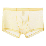 Calzoncillos Bóxer Sexy De Malla Transparente Para Hombre 2