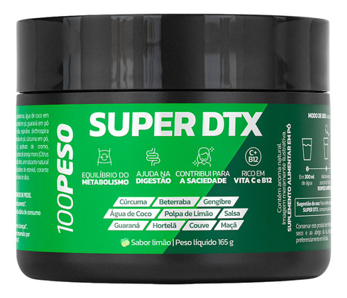 100peso Super Dtx - Detox Natural