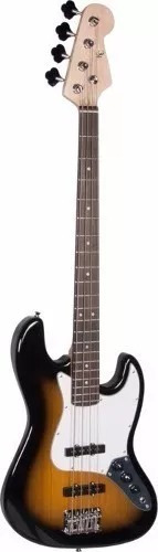 Bajo Electrico Texas E81-2ts Tipo Jazz Bass Sunburst