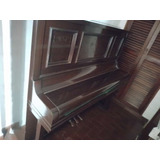 Piano De Pared Con Teclas De Marfil, Taburete, Marca Liszt