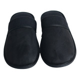 Pantufla Hombre Caja Regalable Negro Fashion's Park