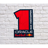 Calco Max Verstappen #1 2022 Red Bull Formula 1 15x11 Cm