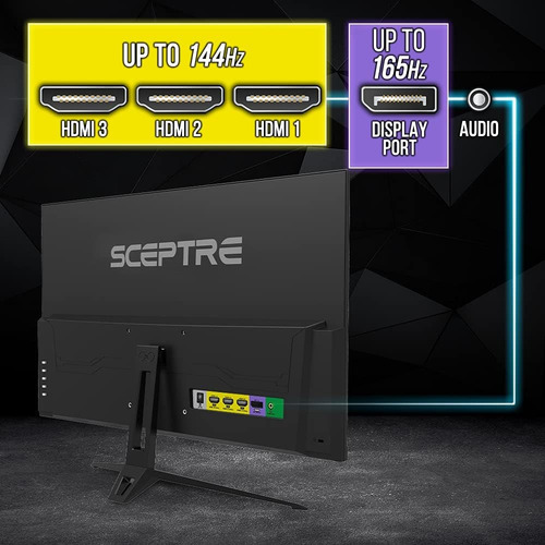 Monitor Sceptre Gaming 27 Pulgadas 165hz Fhd 1080p