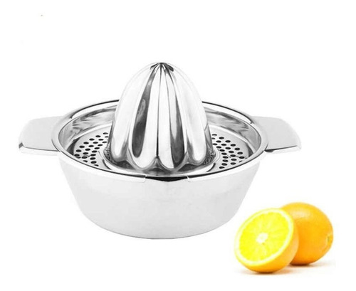 Exprimidor Manual  Citricos Limon Naranja Acero Inox Jugo