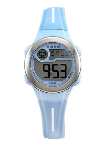 Reloj Mistral Ldx-iw Digital Cronomtro Alarma Luz 100m Wr