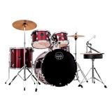 Bateria Acústica Mapex Prodigy Serie Pdg 5044t Dark Red