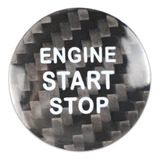 Botón Start-stop En Fibra De Carbono Para Lexus (modelo B)