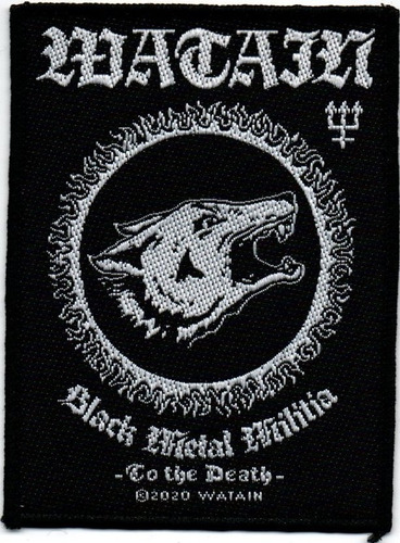 Patch Microbordado - Watain - Black Metal Militia - Oficial