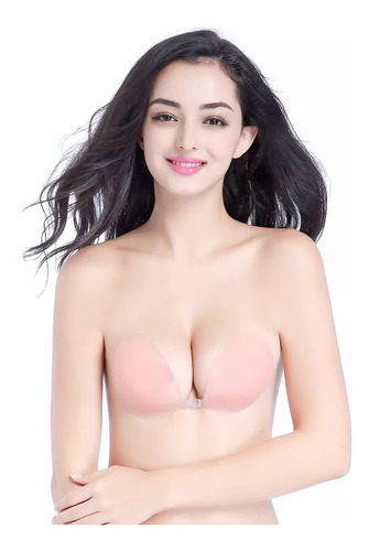 2 Pares Brasier Strapless Invisible Sosten De Silicon Bra