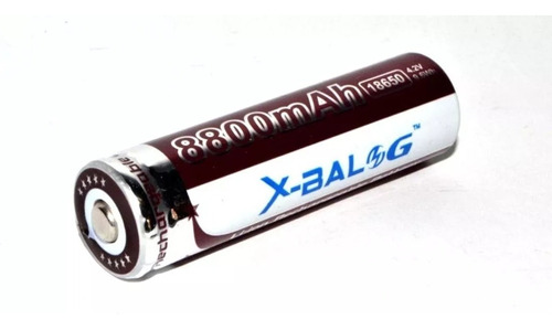 Bateria 18650 Recargable Litio Ion Pila Linterna