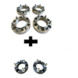 Kit Separadores Llantas Toyota Hilux 30mm + Lift Kit Delante