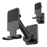 Soporte Para Telefono Movil De Pared Ajustable - Negro