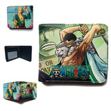 Cartera One Piece Zoro Roronoa Anime