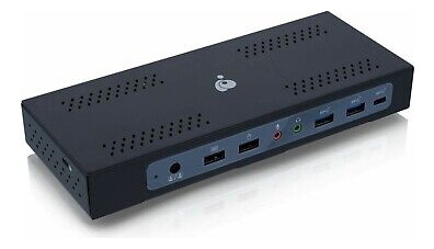 Dock Pro Duo Usb-c Pc Mac Triple View 100w Pd 4k Hdmi Dp Vvc