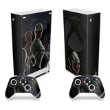 Skin Para Xbox Series S Adesivo Vertical - Modelo 139